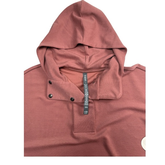 NWT ✨ Vuori Women’s Bayview Thermal Hoodie Rosewood VA263 Size Small Retail $128 - Picture 7 of 12